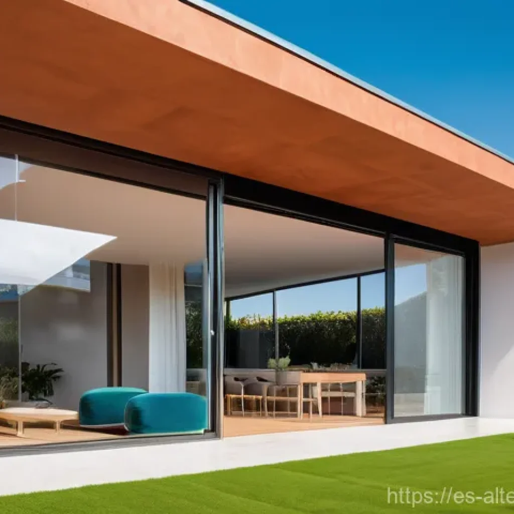 대체에너지와 수자원 - **Sustainable Spanish Home with Integrated Solar and Smart Water:**
A vibrant, sun-drenched imag...
