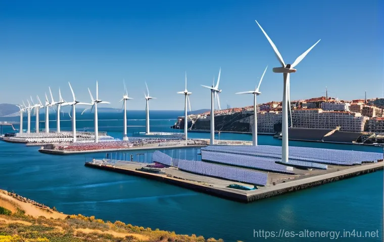 해상 풍력 발전 - **Prompt 2: Cutting-Edge Engineering of a Floating Turbine Installation**
"A dynamic and detaile... 해상 풍력 발전 - **Prompt 2: Cutting-Edge Engineering of a Floating Turbine Installation**
"A dynamic and detaile...