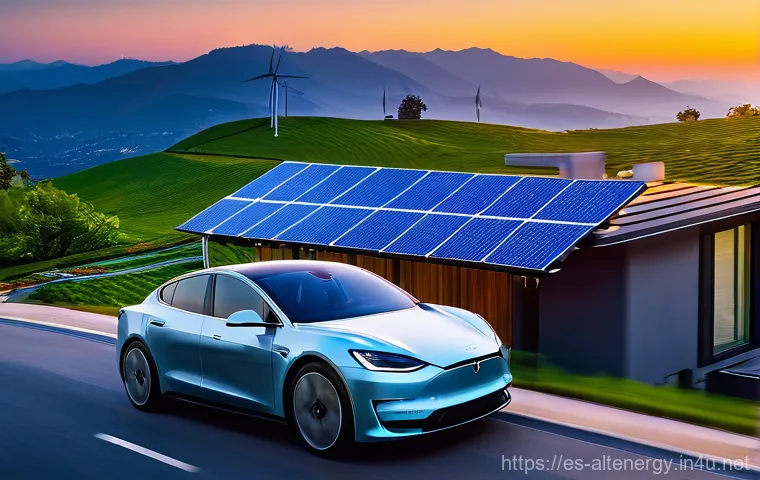 전기차와 대체에너지의 상관관계 - Here are three detailed image generation prompts in English, designed to adhere to your specific gui... 전기차와 대체에너지의 상관관계 - Here are three detailed image generation prompts in English, designed to adhere to your specific gui...