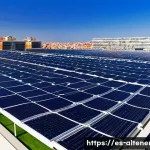 Home 23 청정 에너지 시장 동향 - **Prompt for Perovskite and Flexible/Transparent Solar Cells:**
"A stunning, futuristic architec...